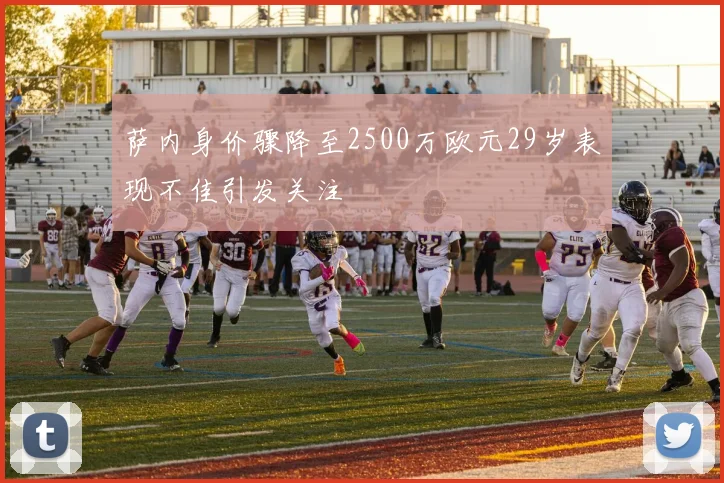 萨内身价骤降至2500万欧元29岁表现不佳引发关注